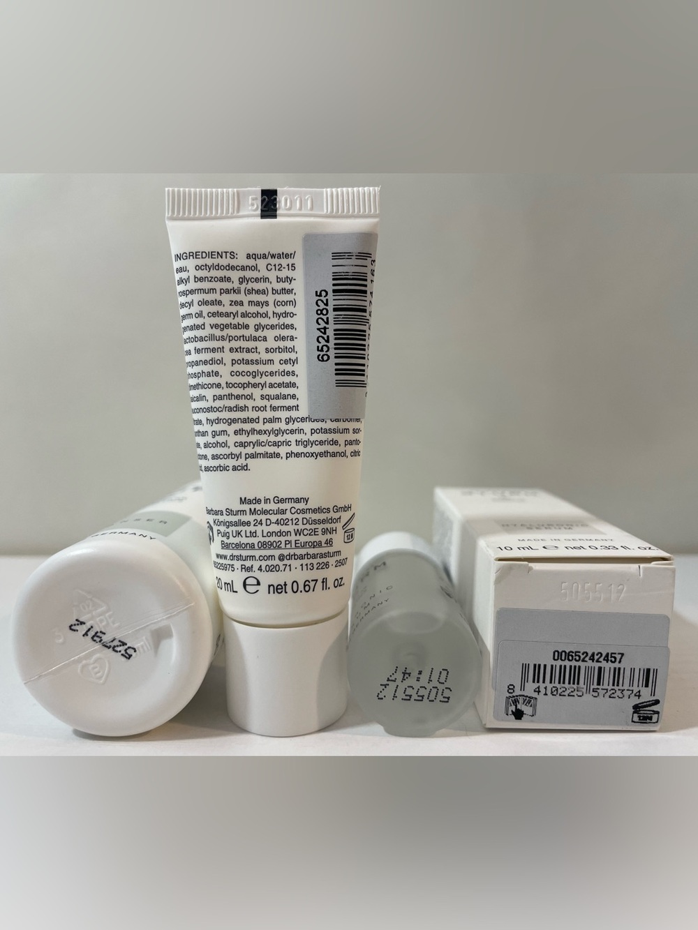 Dr. Barbara Sturm Hyaluronic Serum, Face Cream & Cleanser Travel Set NIB - Picture 4 of 4